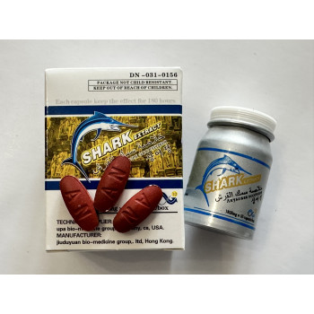 Акулій Екстракт Таблетки для потенції Shark Extract 10шт