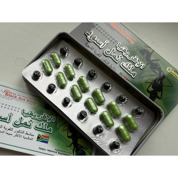 Африканський чорний мураха таблетки для потенції Africa Black Ant King 12+12 шт