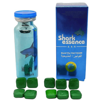 Акулья Есенція таблетки для підвищення потенції Shark Essence (10 таб.)