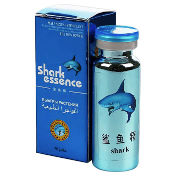 Акулья Есенція таблетки для підвищення потенції Shark Essence (10 таб.)