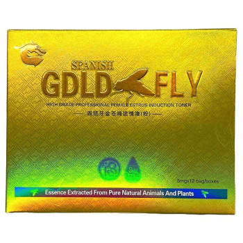 Шпанська мушка жіночий збудник у краплях Spanish Gold Fly (Новий дизайн) 12 Шт