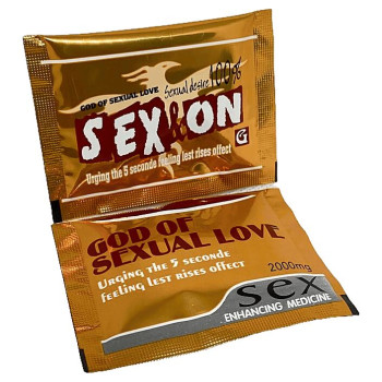 Збудливий порошок жіночий SEX&ON, 2 пакетики по 2000 mg