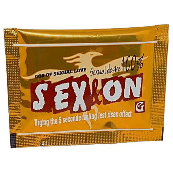 Збудливий порошок жіночий SEX&ON, 2 пакетики по 2000 mg