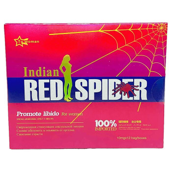 Червоний павук жіночий збудник у краплях Red Spider 12 шт