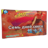 Капсули для потенції Сім днів сексу (24 шт)