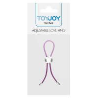 Петля для пеніса Toy Joy - Adjustable Love Ring PURPLE, 10312-PURPLE