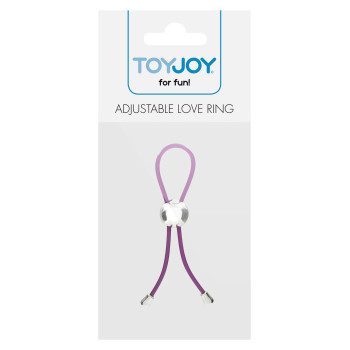 Петля для пеніса Toy Joy - Adjustable Love Ring PURPLE, 10312-PURPLE