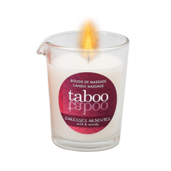 Масажна свічка для жінок TABOO Caresses Ardentes, 60 гр