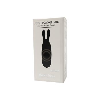 Вібропуля Adrien Lastic-Pocket Rabbit Black, 33499