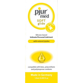Універсальний силіконовий лубрикант-pjur Med Soft, 1,5 ml