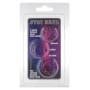 Набор из 3 шт эрекционных колец STAY HARD - Three Rings Purple, 35500-PURPLE