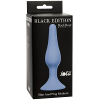 Анальний плаг Slim Anal Plug Medium-Blue, 57420602