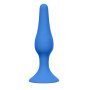 Анальный плаг Slim Anal Plug Medium - Blue, 57420602