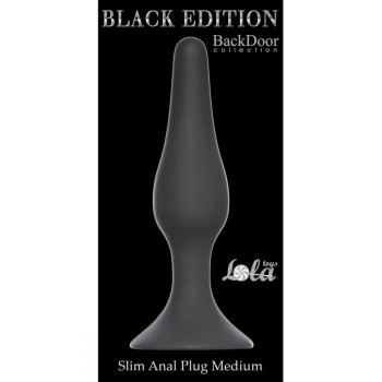 Анальний плаг Black Edition – Slim Anal Plug Medium, Black. 57420601