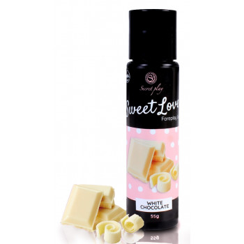 Гель для орального сексу Secret Play - Sweet Love White chocolate Gel, 60 ml