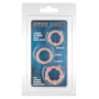 Набір з 3 шт ерекційних кілець STAY HARD-Three Rings Skin, 35500-SKIN