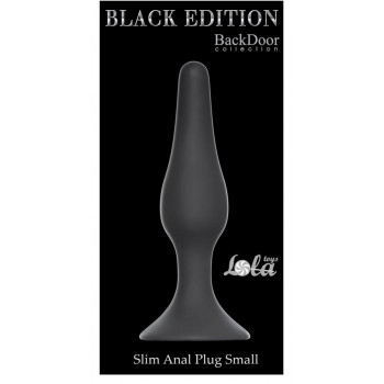 Анальний плаг Slim Anal Plug Small - Black, 57420701