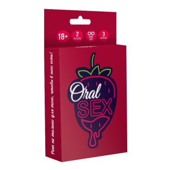 Гра для пар "Oral sex" ( 54 картки )