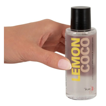 Массажное масло Just Play Lemon Coco, 100 ml