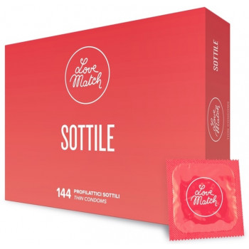 Ультратонкі презервативи Love Match - Sottile, №144
