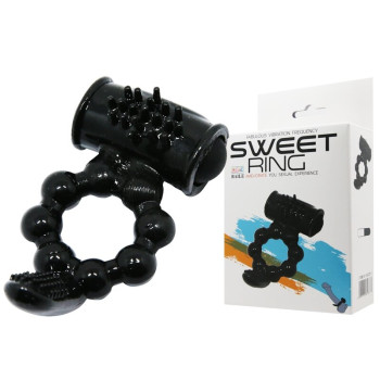 Ерекційне кільце з вібрацією Sweet Ring, BI-014075-1