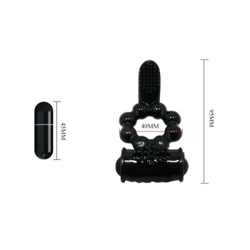 Эрекционное кольцо с вибрацией Sweet Ring, BI-014075-1