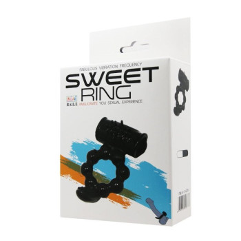 Эрекционное кольцо с вибрацией Sweet Ring, BI-014075-1