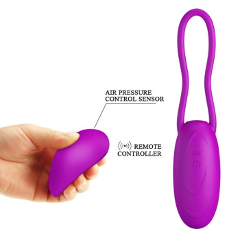 Виброяйцо с дистанционным управлением PrettyLove - DAVE 12 Functions USB, BI-014237