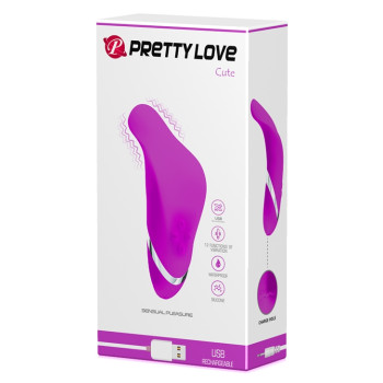 Стимулятор клитора PRETTY LOVE - Cute, 12 функций вибрации, BI-014108-3