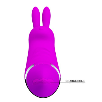 Стимулятор клитора PRETTY LOVE - Bunny, 12 функций вибрации, BI-014108-1