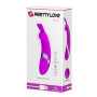 Стимулятор клитора PRETTY LOVE - Bunny, 12 функций вибрации, BI-014108-1
