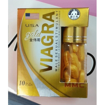 Пігулки для посилення потенції - Usa Viagra  Gold  (10 шт)