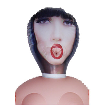 Надувная кукла " Married " с вставкой из киберкожи и вибростимуляцией. BS2600019V