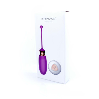 Виброяйцо с подогревом и пультом ДУ - Vibrating Silicone Love EGG USB, BS6300001