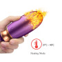Виброяйцо с подогревом и пультом ДУ - Vibrating Silicone Love EGG USB, BS6300001