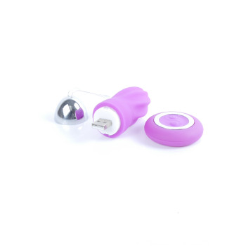 Віброяйце з пультом дистанційного керування - Remoted controller egg 0.1 USB Purple, BS2600105
