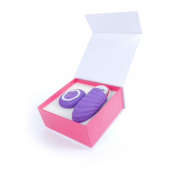 Віброяйце з пультом дистанційного керування - Remoted controller egg 0.2 USB Purple, BS2600107