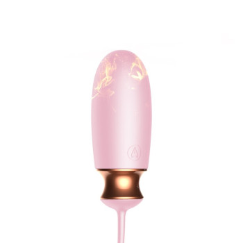 Виброяйцо с подогревом и пультом ДУ - Vibrating Silicone Love EGG USB, BS6300037