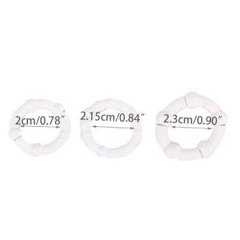 Набор эрекционных колец C-RING SET Cristal, BS4400014