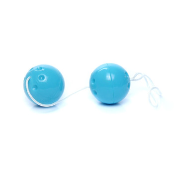 Вагінальні кульки Duo balls Blue, BS6700024