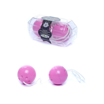 Вагінальні кульки Duo balls Purple, BS6700028