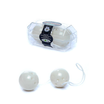 Вагінальні кульки Duo balls White, BS6700030