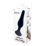 Анальный плаг Silicone Plug Black - Large, BS6400094