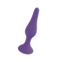 Анальный плаг Silicone Plug Purple - Medium, BS6400089