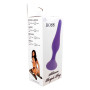 Анальный плаг Silicone Plug Purple - Medium, BS6400089