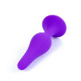 Анальный плаг Silicone Plug Purple - Medium, BS6400089