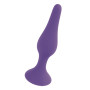 Анальний плаг Silicone Plug Purple - Extra Large, BS6400091