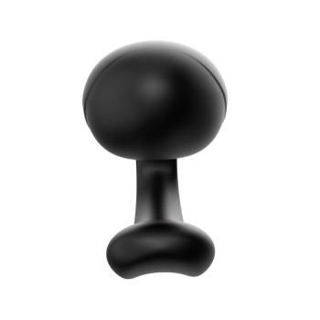 Вібромасажер для пар з пультом дистанційного керування - Boss Series V-Vibe Black USB 7 Function, BS6200003
