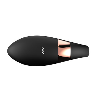 Вібромасажер для пар з пультом дистанційного керування - Boss Series V-Vibe Black USB 7 Function, BS6200003