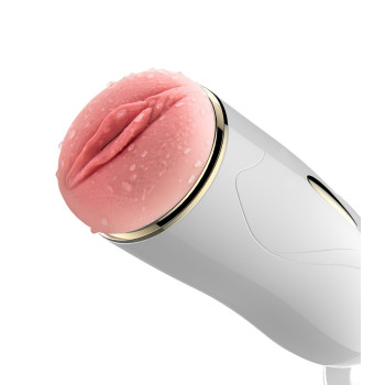 Мастурбатор з вібростимуляцією Boss Series - Vibrating Masturbation Cup USB 7 + Interactive Function, BS6300017